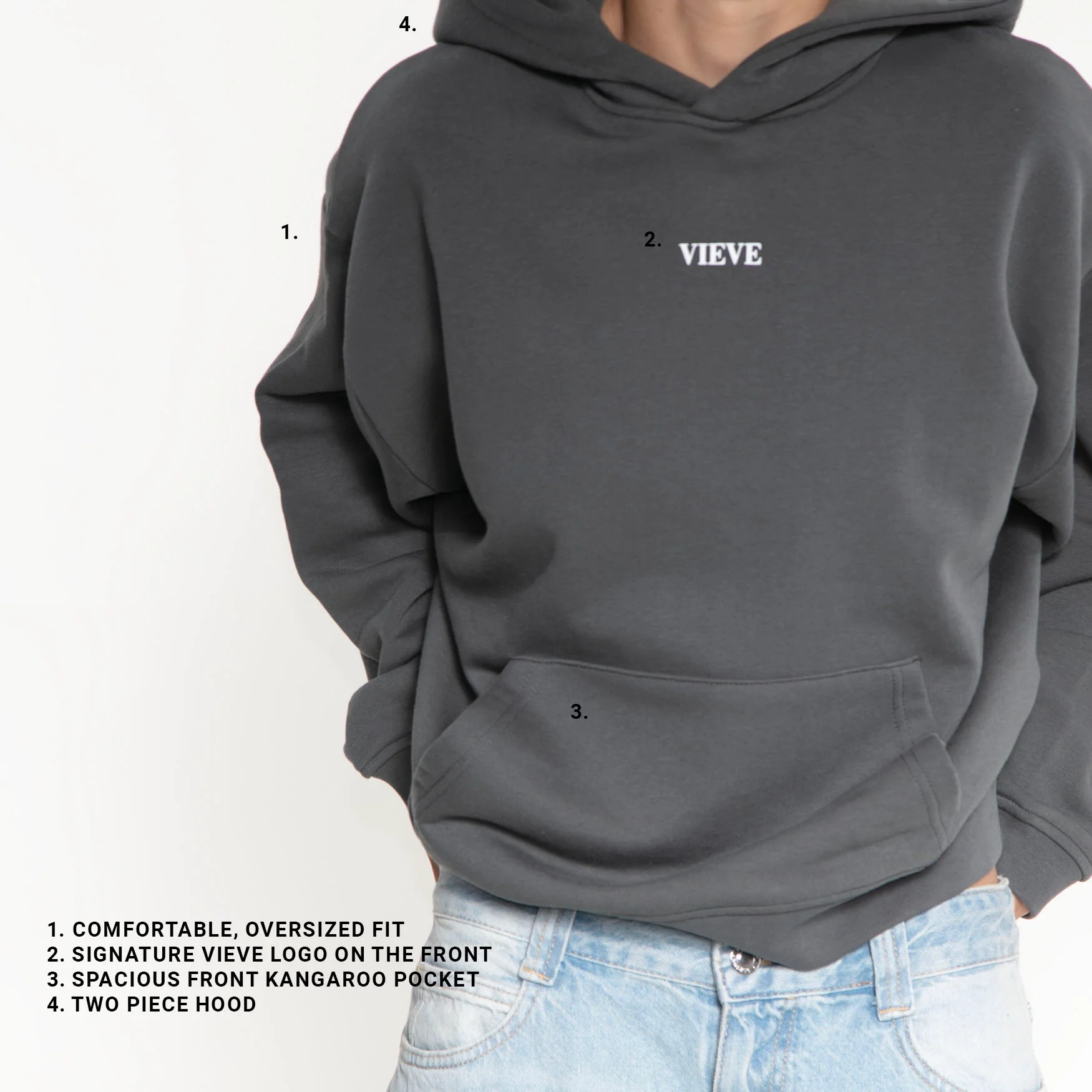 VIEVE Gratitude Attitude Hoodie - Image 7