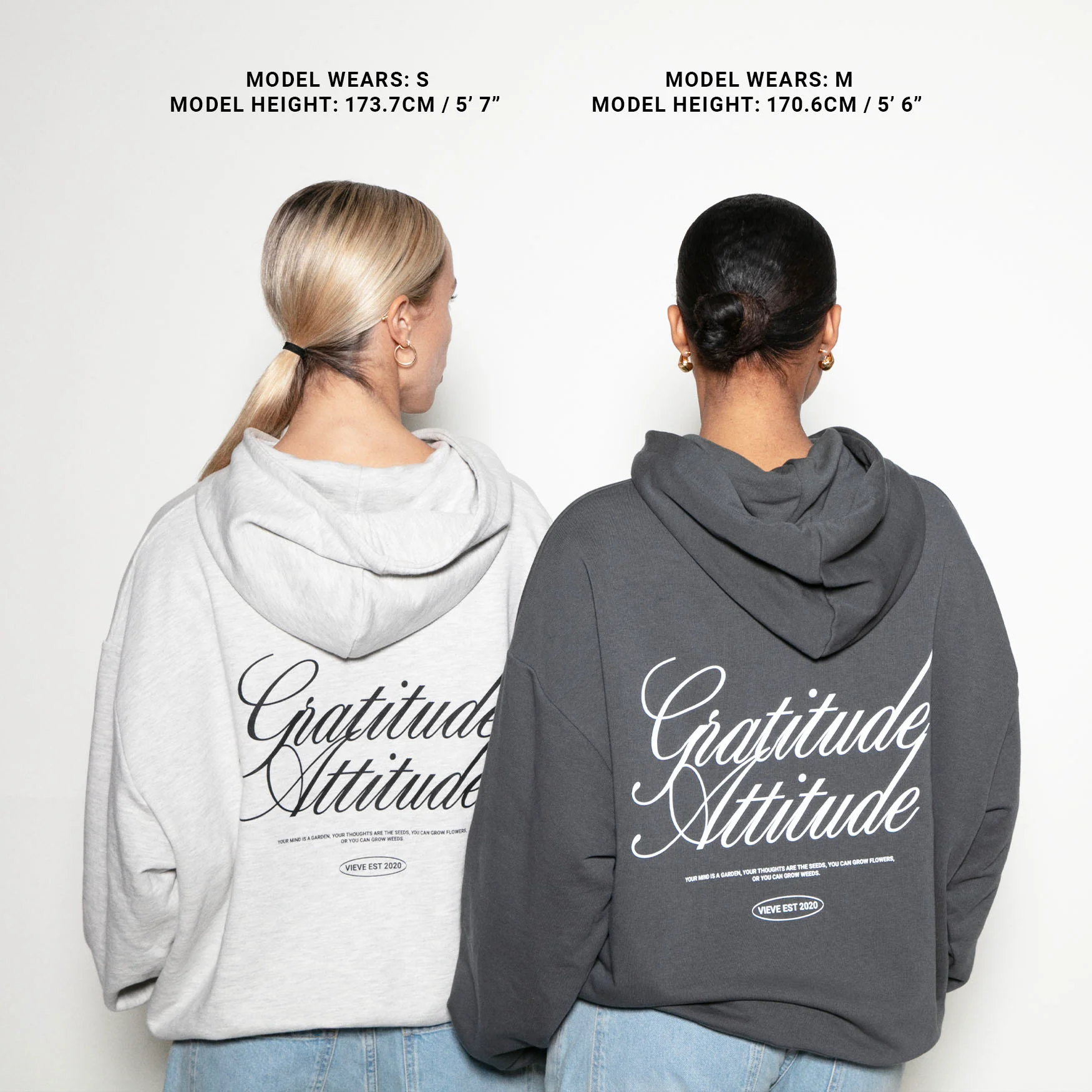 VIEVE Gratitude Attitude Hoodie - Image 6